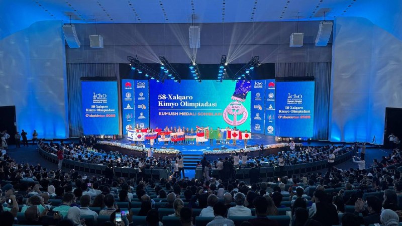 🥈58-Xalqaro kimyo olimpiadasining kumush medal sohiblari: