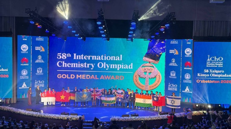❗️O‘zbekistonlik o‘quvchilar 58-Xalqaro kimyo olimpiadasida 4 ta medalni qo‘lga kiritdi