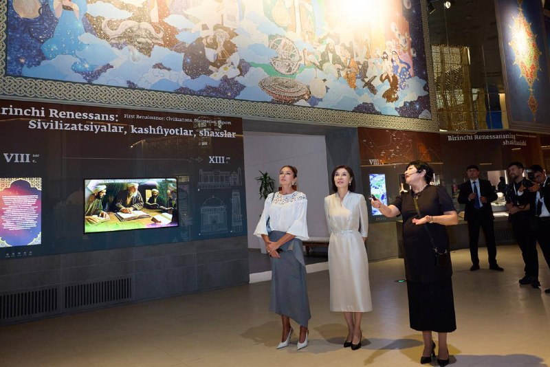 Toshkent shahrida O‘zbekiston Birinchi xonimi Ziroat Mirziyoyeva va Ozarbayjon Birinchi xonimi Mehribon Aliyevaning uchrashuvi bo‘lib o‘tdi.